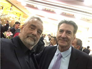 Luc Besson and Bob Van Ronkel in Uzbekistan